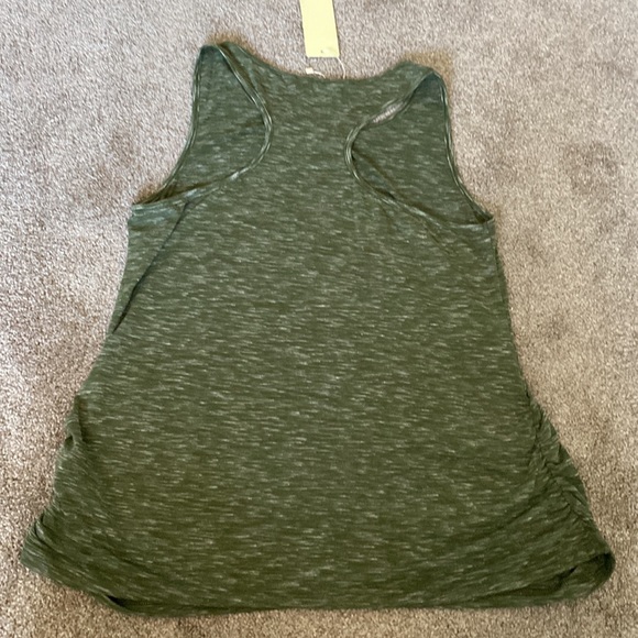 NWT Large Womens Maternity Tank Tops - Stretchy in Black and Green - Picture 6 of 6